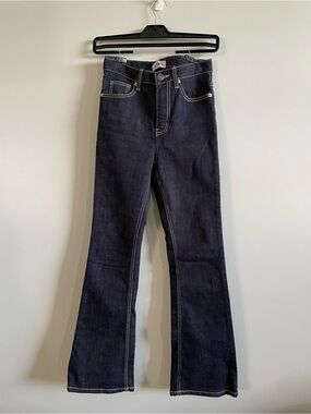 Women's Dark Indigo Flared Jeans